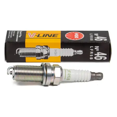 NGK 92297 Z&uuml;ndkerze V-LINE 46 CITROEN C4 C5 1 2 3 Jumpy PEUGEOT 206 307 407 806 Expert