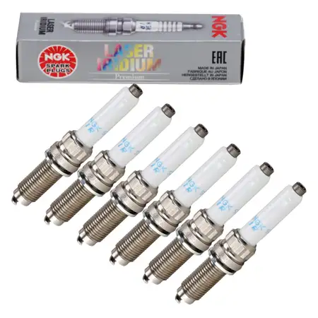 6x NGK 95248 Z&uuml;ndkerze BMW F20 F30-34 F32-36 G30 G31 G11 G12 X5 G05 X7 G07 Z4 G29 B58