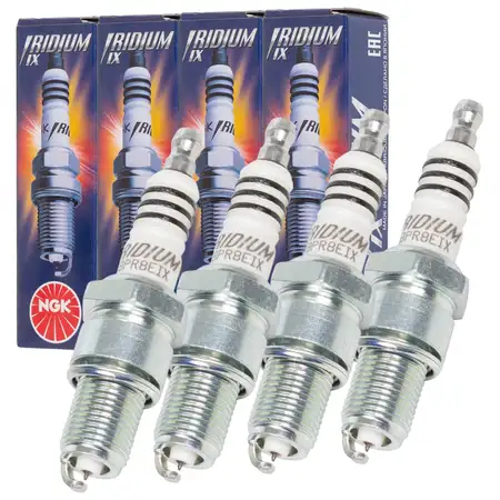 4x NGK 6684 BPR8EIX Iridium IX Z&uuml;ndkerze PORSCHE 924 2.0 Turbo 177 PS 99917012890