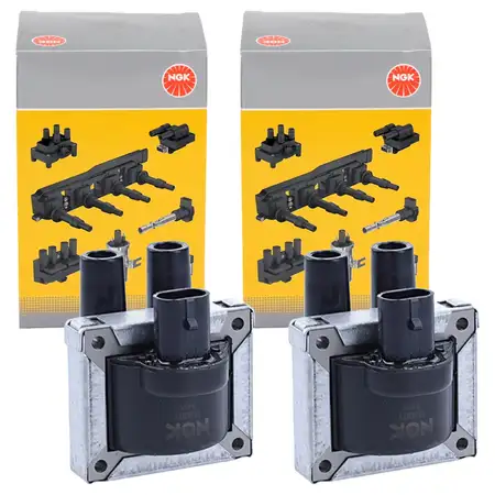 2x NGK 48013 U3001 Z&uuml;ndmodul FIAT Cinquecento Doblo Palio Panda Punto Seicento Tempra Tipo