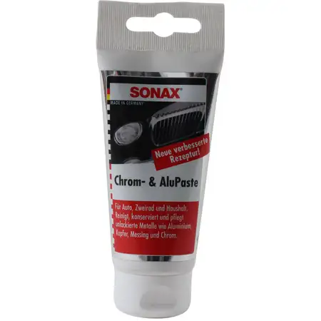 SONAX Chrom- &amp; AluPaste Chrompaste Alu-Paste Chrom-Paste 75ml 308000