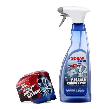 SONAX 230400 Xtreme Felgenreiniger Plus Spezialreiniger Felgen Reiniger 750ml