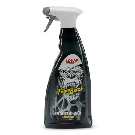 SONAX 433300 FelgenBeast s&auml;urefreier Felgenreiniger Felgen Reiniger 1L 1 Liter