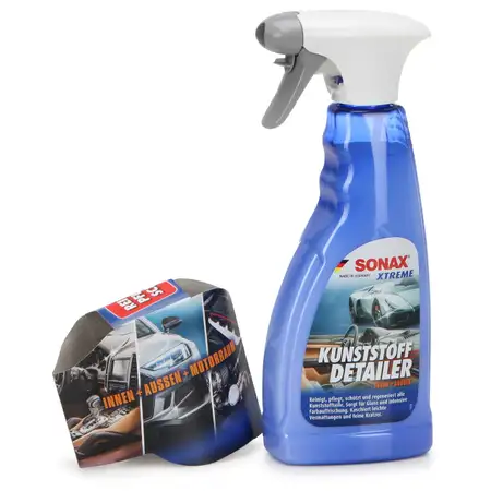 SONAX 02552410 XTREME Kunststoffdetailer Kunststoffpfleger Innen + Au&szlig;en 500 ml