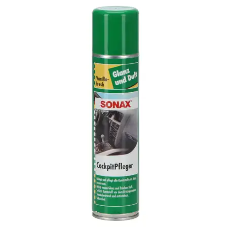 SONAX Cockpitpfleger Pflege Reiniger Plastik Vanille Vanilla-Fresh 400ml 342300