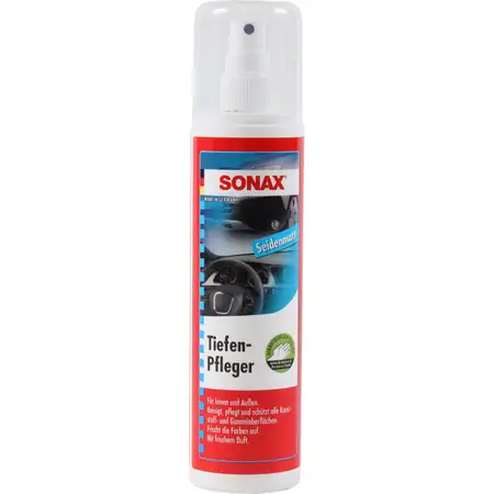 SONAX TiefenPfleger Seidenmatt Tiefen-Pfleger Kunststoffpflege 300ml 383041