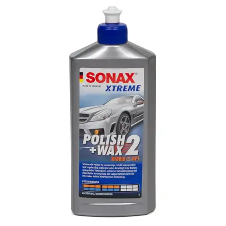 SONAX Autopolitur Lackpolitur XTREME POLISH &amp; WAX 2 HYBRID NPT 500ML