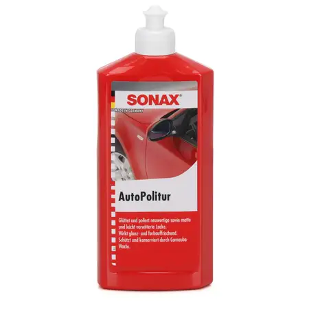 SONAX 300200 Autopolitur Autopflege Lackpflege Lackpolitur 500ML