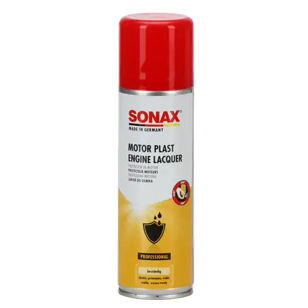 SONAX 330200 MotorPlast gl&auml;nzender Motor Schutzlack Motorpflege 300ml