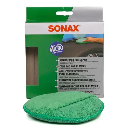 SONAX 417200 Microfaser Pflege Pad Schwamm Mikrofaser Innen 1 St&uuml;ck