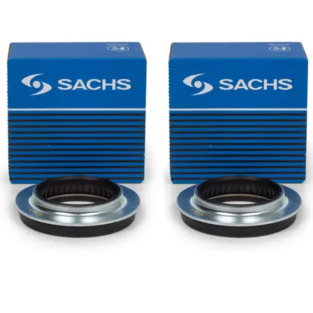 2x SACHS 801038 W&auml;lzlager Federbeinlager AUDI A2 8Z A3 8P SEAT SKODA VW Golf 5 6 vorne