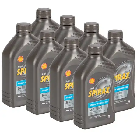 8L 8 Liter SHELL SPIRAX S6 ATF D971 Automatikgetriebe&ouml;l f&uuml;r MERCEDES 9-Gang MB 236.17