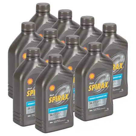 10L 10 Liter SHELL SPIRAX S6 ATF D971 Automatikgetriebe&ouml;l f&uuml;r MERCEDES 9-Gang MB 236.17