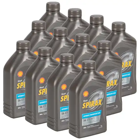 12L 12 Liter SHELL SPIRAX S6 ATF D971 Automatikgetriebe&ouml;l f&uuml;r MERCEDES 9-Gang MB 236.17