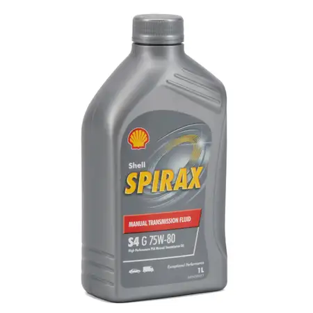 1L 1 Liter SHELL SPIRAX S4 G 75W-80 Getriebe&ouml;l API GL-4 CITROEN PEUGEOT PSA