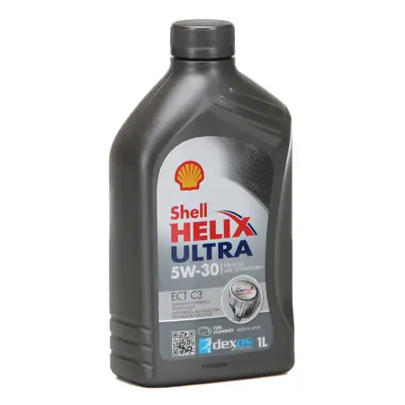 1L 1 Liter SHELL Motor&ouml;l &Ouml;l HELIX ULTRA ECT C3 5W30 dexos2 BMW LL-04 MB 229.51