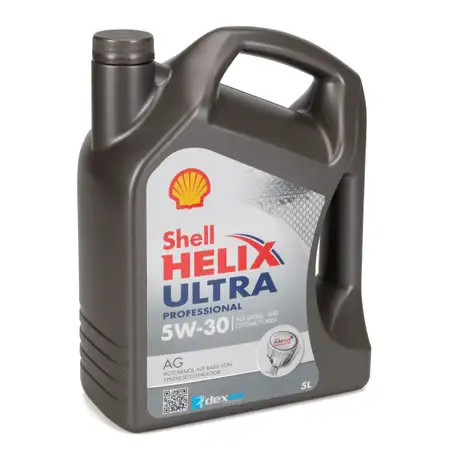 5L 5 Liter SHELL HELIX ULTRA PROFESSIONAL AG 5W-30 Motor&ouml;l &Ouml;l GM OPEL dexos2