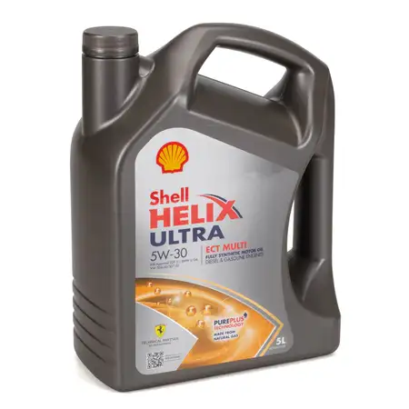 5L 5 Liter SHELL HELIX ULTRA ECT MULTI 5W-30 Motor&ouml;l BMW LL-04 VW 504/507.00 MB 229.51