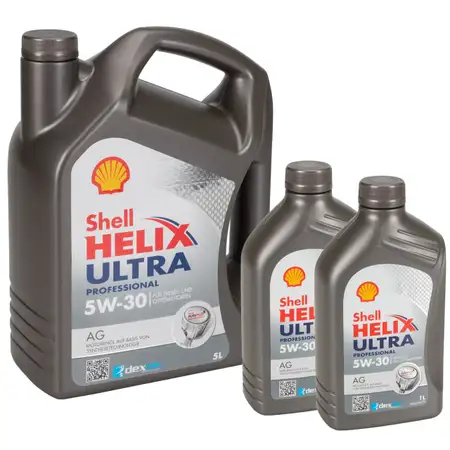 7L 7 Liter SHELL HELIX ULTRA PROFESSIONAL AG 5W-30 Motor&ouml;l &Ouml;l GM OPEL dexos2