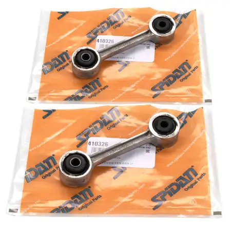 2x SPIDAN Koppelstange Stabistange BMW 3er E30 E36 5er E28 6er E24 Z1 hinten