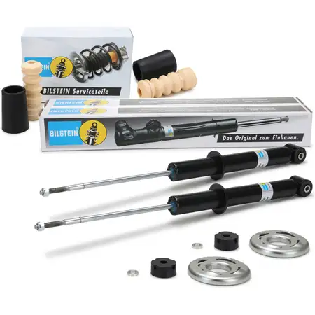 2x BILSTEIN B4 19-128863 Sto&szlig;d&auml;mpfer + B1 Staubschutz VW Polo 6N1 6N2 hinten