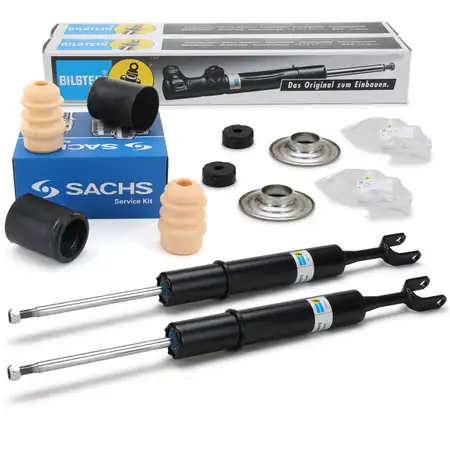 2x BILSTEIN B4 Sto&szlig;d&auml;mpfer + SACHS Staubschutz AUDI A4 B7 SEAT Exeo 3R vorne