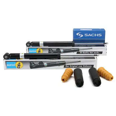 2x BILSTEIN B4 Sto&szlig;d&auml;mpfer + SACHS Staubschutz SEAT Leon 1M SKODA Octavia VW Golf 4 hinten