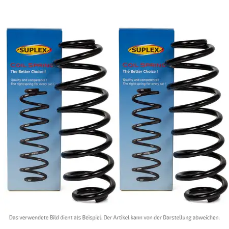 2x SUPLEX Fahrwerksfeder OPEL CORSA D 1.0 1.2 / LPG 1.4 / LPG vorne 312308 / 93188964