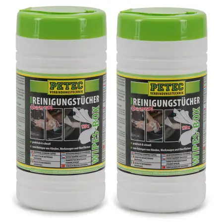 PETEC 82120 Reinigungst&uuml;cher Allzweckt&uuml;cher Mehrzweckt&uuml;cher Universal 240 St&uuml;ck