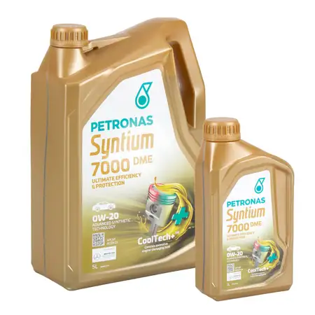 6L 6 Liter PETRONAS Syntium 7000 DME 0W-20 Motor&ouml;l &Ouml;l API SP ACEA C6 MB 229.71/72