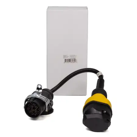 PROPLUS Adapter Anh&auml;ngerstecker Steckdose 24V 15-polig auf 12V 13-polig Nur f&uuml;r LED