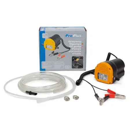 PROPLUS 580220 &Ouml;lpumpe &Ouml;labsaugpumpe Absaugpumpe &Ouml;lwechsel Dieselpumpe Motor&ouml;l 12V 60W