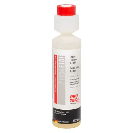 PROTEC P1954 E10! Motorschutz Additiv Stabilisator f&uuml;r Biokraftstoffe f&uuml;r 250ml