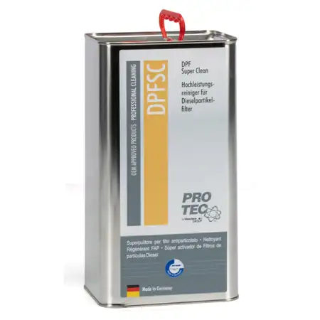 PROTEC P6172 DPFSC Hochleistungsreiniger f&uuml;r Dieselpartikelfilter 5L 5 Liter