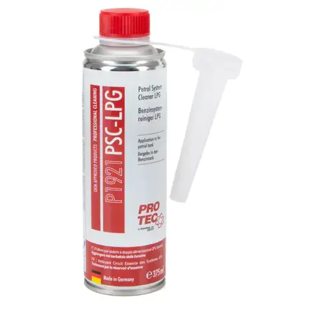 PROTEC P1921 Benzinsystemreiniger Benzinreiniger PSC-LPG Additiv 375ml