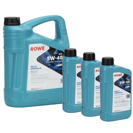 8L 8 Liter ROWE MULTI FORMULA 5W-40 5W40 Motor&ouml;l &Ouml;l MB 229.31/51 VW 505.00/505.01