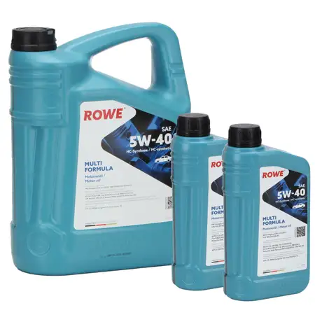 7L 7 Liter ROWE MULTI FORMULA 5W-40 5W40 Motor&ouml;l &Ouml;l MB 229.31/51 VW 505.00/505.01