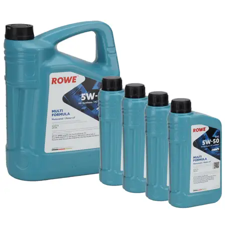 9L 9 Liter ROWE MULTI FORMULA 5W-50 Motor&ouml;l &Ouml;l ACEA C3 API SN BMW LL-04 VW 502/505.00