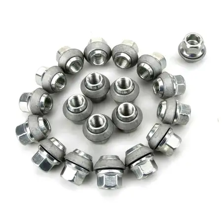 20x Radmuttern M12x1,5mm f&uuml;r FORD ESCORT FIESTA FOCUS FUSION KA MONDEO 1366432