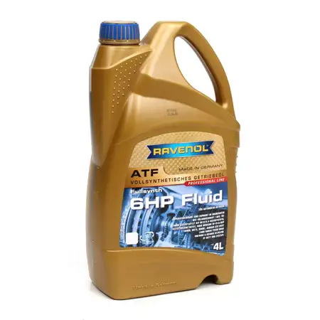 4 Liter 4L RAVENOL Getriebe&ouml;l Automatik&ouml;l Automatikgetriebe&ouml;l ATF 6HP Fluid