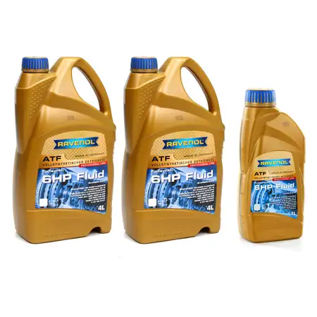 RAVENOL Getriebe&ouml;l Automatik&ouml;l Automatikgetriebe&ouml;l ATF 6HP Fluid 9 Liter 9L