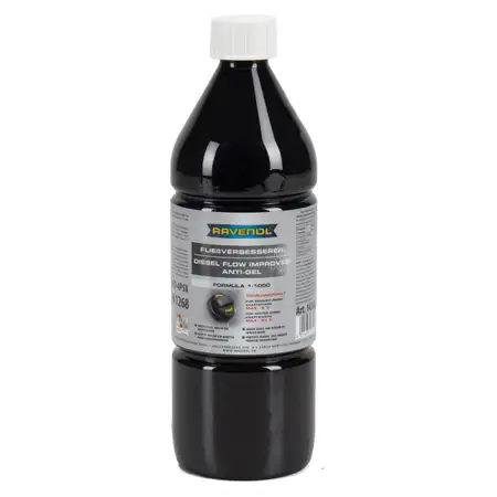 1L 1 Liter RAVENOL 1430220-001 Flie&szlig;verbesserer 1:1000 Diesel Heiz&ouml;l Frostschutz Frost &Ouml;l