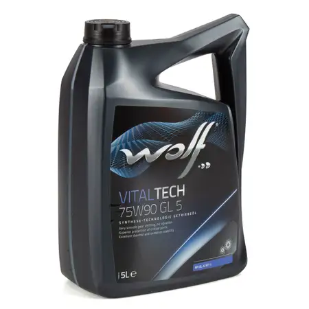 5L 5 Liter WOLF VITALTECH 75W90 GL-5 Getriebe&ouml;l Schaltgetriebe&ouml;l MT-1 MB 235.8