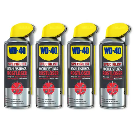 WD-40 SPECIALIST 49348 Rostl&ouml;ser Hochleistungsrostl&ouml;ser f&uuml;r SMART STRAW 4x 400ml