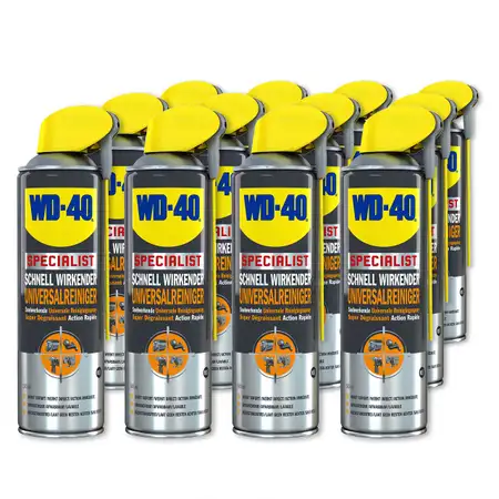 WD-40 SPECIALIST 49392 Universalreiniger L&ouml;sungsmittelreiniger 12x 400ml