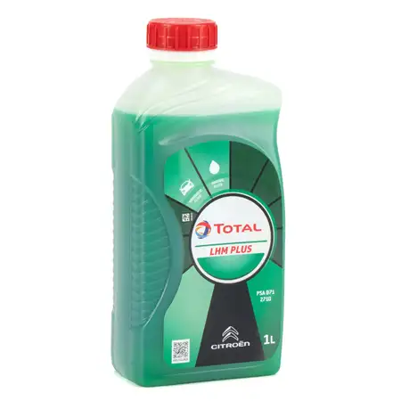 1L 1 Liter TOTAL Hydraulik&ouml;l Lenkungs&ouml;l LHM PLUS CITROEN PSA B71 2710