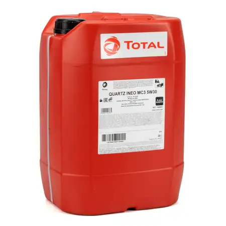 TOTAL QUARTZ INEO MC3 5W-30 Motor&ouml;l PSA B71 2297 MB 229.52 BMW LL-04 - 20 Liter