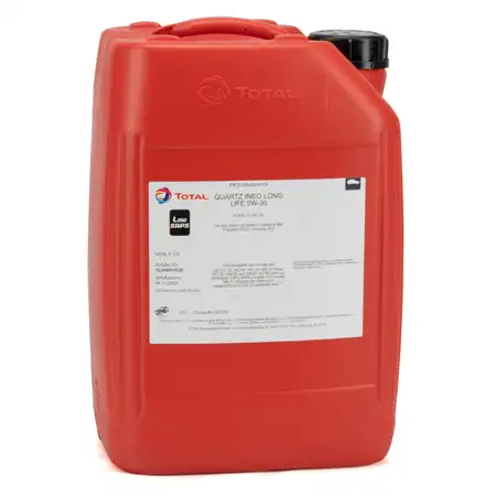 TOTAL QUARTZ INEO LONGLIFE 5W30 Motor&ouml;l &Ouml;l VW 504/507.00 MB 229.51 - 20 Liter