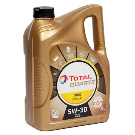 TOTAL QUARTZ INEO LONGLIFE 5W30 Motor&ouml;l &Ouml;l VW 504/507.00 MB 229.51 - 5L 5 Liter