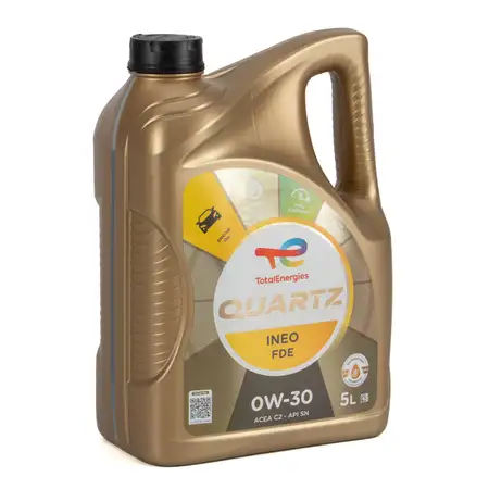 5L 5 Liter TOTAL QUARTZ INEO FDE 0W-30 Motor&ouml;l &Ouml;l Ford WSS-M2C950-A STJLR.03.5007